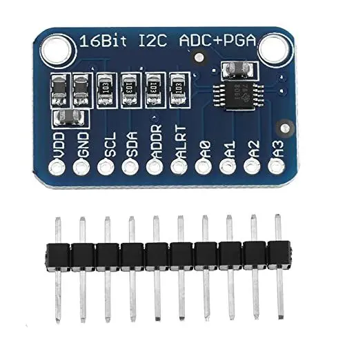 Produktbild: FTVOGUE 16-Bit I2C ADC Analog-Digital-Wandler Modul mit programmierbarem Verstärkungsfaktor