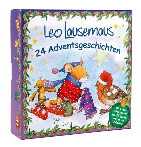 Produktbild: Adventsbox - Leo Lausemaus: 24 Adventsgeschichten