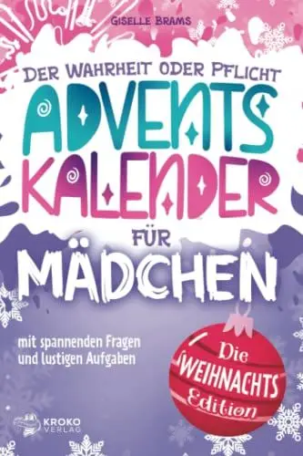 Produktbild: Adventskalender für Mädchen: Wahrheit oder Pflicht für Mädchen - die Weihnachts-Edition
