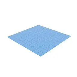 Produktbild: ADWITS 100 Stück 10x10x1mm wärmeleitende Silikonpads, weiches Kühlpad für GPU LED PSU TV DDR Modul IC Chipsatz -Blau