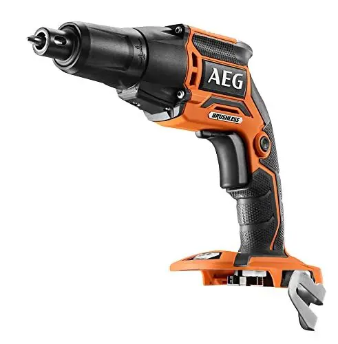 Produktbild: AEG 18 V PRO18V Brushless Akku-Trockenbauschrauber BTS18BL-0 (max. Drehmoment 5 Nm, 1/4 Zoll Hex-Aufnahme, Einzel- und Dauerbetrieb, Leerlaufdrehzahl 0-5.000 min-1, ohne Akku & Ladegerät, im Karton)