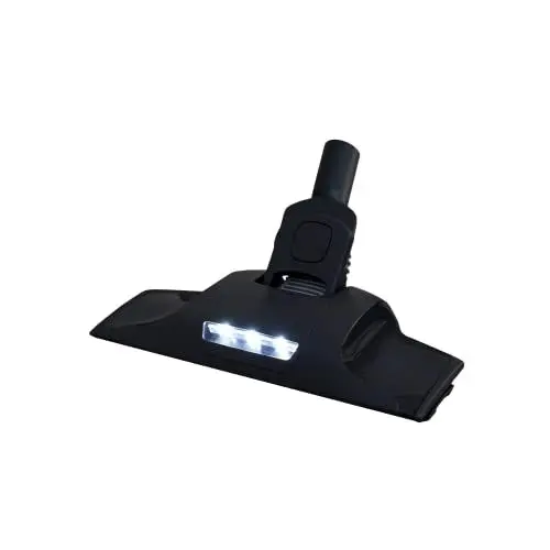 Produktbild: AEG AP350 SpeedyClean Illumi Hartbodendüse (Düse mit LED Technik, flach und beweglich, 46 mm hoch, unter Sofas und Polstermöblen saugen, Drehgelenk, 360° Rundum Saugkraft, schwarz)