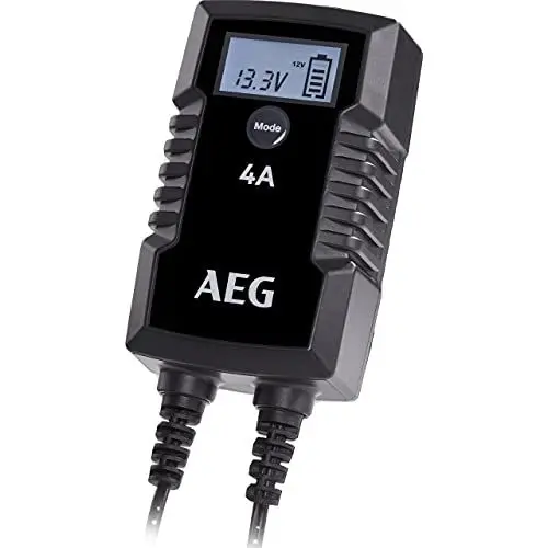 Produktbild: AEG Automotive 10616 Mikroprozessor-Ladegerät für Auto Batterie LD 4.0, 4 Ampere für 6/12 V, 9-HF Ladestufen, Autostartfunktion, Komfortanschluss
