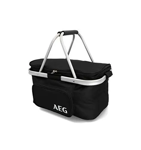 Produktbild: AEG Automotive 26 Liter Kühlkorb KS26 Einkaufskörbe Isolierkorb Picknickkorb Thermotasche Kühltasche Thermo Tasche Kühlbox