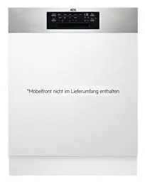 Produktbild: AEG FEE7471AP Integrierter-Geschirrspüler / 60cm / AirDry - perfekte Trocknungsergebnisse / C / energiesparend / MaxiFlex Besteckschublade / Beladungserkennung / Display / Startzeitvorwahl / leise