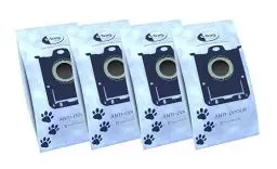 Produktbild: AEG GR203S s-bag Staubbeutel Anti-Odour, passend für AEG VX4, VX6, VX7, VX8, AB61 (Staubsaugerbeutel für Haustierbesitzer, Anti-Geruch, neutralisiert Gerüche, saubere Luft, Hygieneverschluss,)