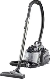 Produktbild: AEG LX7-2-ÖKOX Staubsauger ohne Beutel / 55% Recyclingmaterial / Zusatzdüsen / 750 Watt / 9 m Aktionsradius / 1,4 l Staubbehälter / ergonomischer Handgriff / waschbarer Hygiene Filter / schwarz, grün