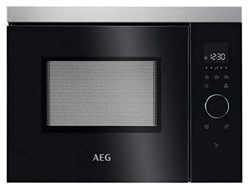 Produktbild: AEG MBB1755SEM 50cm Einbau-Mikrowelle / Touch-Bedienung / Display mit Uhr
