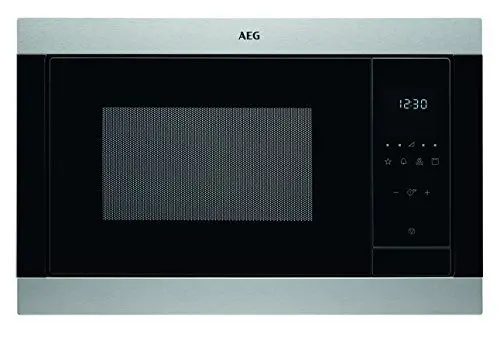 Produktbild: AEG MSB2547D-M 60cm Einbau-Mikrowelle / Touch-Bedienung / Grillfunktion / Display mit Uhr, Edelstahl