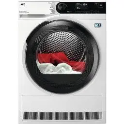 Produktbild: AEG Wärmepumpentrockner 8 kg – Serie 8000 AbsoluteCare Wolle- und Seidetrocknung – Testsieger der Stiftung Warentest – A+++ – Energiesparend – Trommelbeleuchtung – Knitterschutz – TR8AMZ68
