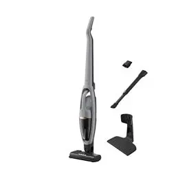 Produktbild: AEG CLEAN 5000 AS52CB25UG Akku-Staubsauger / 2in1 / angenehm leise 80 dB(A) / 58 % Recyclingmaterial / bis zu 55 Min. Laufzeit / Automatik / freistehend / alle Böden / inkl. Zubehör / grau