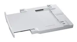 Produktbild: AEG Zwischenbaurahmen A1WYHSK1 / mit Auszugsplatte / für AEG-Frontlader-Waschmaschinen und -Wäschetrockner / Tiefe von 52 bis 67 cm / Weiß