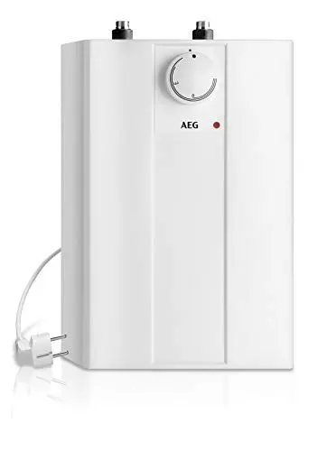 Produktbild: AEG druckloser Kleinspeicher Huz 5 Basis, Untertischboiler 5 Liter Niederdruck, steckerfertig, 2 kW, 222162