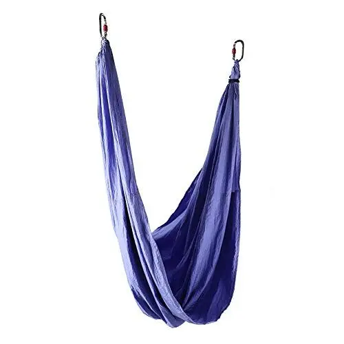 Produktbild: Aerial Yogatuch, Inversion Yoga Swing Sling Hängemattengestell Tuchschaukel Kinder Hängematte aus der Luft Hochelastisches Anti-Schwerkraft-Fitnessstudio für Fitness