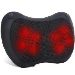 Produktbild: AERLANG shiatsu massagegerät,nackenmassagegerät mit wärme,Massagekissen für Nacken Schulter rücken massagegerät,3D-Tiefenmassagegerät, Geschenke für Männer, Frauen, Heimbüro-Autonutzung