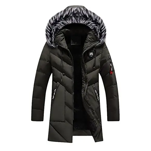 Produktbild: steppjacke herren steppjacke herren lederjacke herren braun sommerjacke herren leicht sportlich männer winterjacke jacke teenager jungs herren fleece jacke skijacke herren
