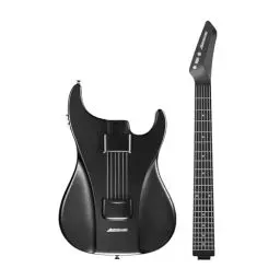 Produktbild: AeroBand Gitarrenlose Akustik-Elektro-Reisegitarre, tragbare stille Gitarre mit abnehmbarem Griffbrett, smarte Gitarre für Anfänger, Erwachsene, Teenager, Geschenk