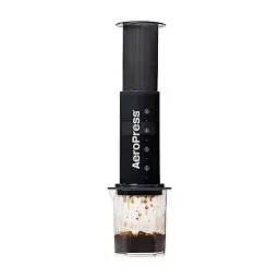 Produktbild: AeroPress XL Kaffeepresse – 3-in-1 Kaffeemaschine kombiniert French Press, Pour Over & Espresso – Vollmundiger, sanfter Kaffee ohne Bitterkeit – Tragbare Kaffeemaschine für Camping & Reisen