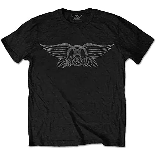 Produktbild: Aerosmith Unisex Aerots01mb01 T-Shirt, Schwarz, S