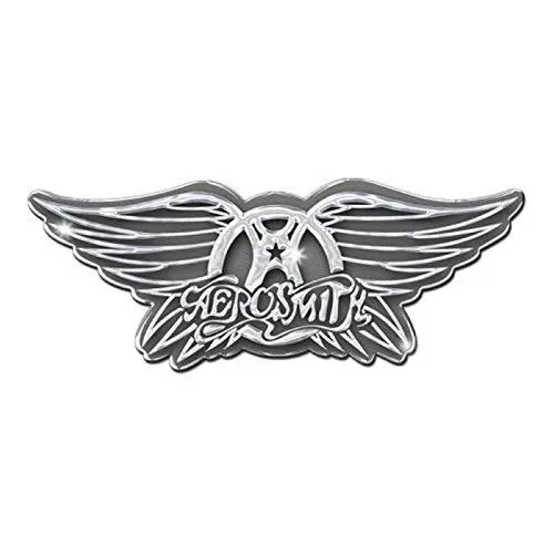 Produktbild: Aerosmith Wings Logo Metall Pin Abzeichen Brosche Album Cover Band Official Product, Metall
