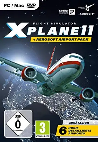 Produktbild: AEROSOFT XPlane 11 + Aerosoft Pack - (PC)