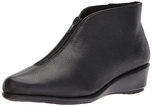 Produktbild: Aerosoles Damen Allowance Stiefelette, Schwarz Leder, 41.5 EU