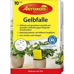 Produktbild: Aeroxon - Fliegenfänger Gelb-Sticker - 10 Stück