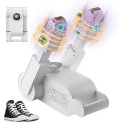 Produktbild: Afenau Schuhtrockner Elektrisch, Schuhe Stiefeltrockner mit Timer, Schuhtrockner Antibakteriell, UV-Licht Schuh Trockner, Shoe Dryer für Winter und Regenstiefel, Skischuhe, Handschuhe und Socken