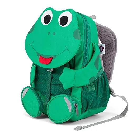 Produktbild: Affenzahn Kinder Afz-fal-002-008 Kinderrucksack, Frosch - Grün, Einheitsgröße EU