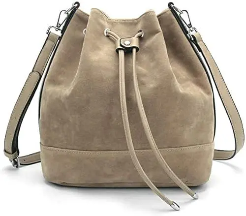Produktbild: AFKOMST Beuteltasche Damen,Leicht Schultertasche Damen Gross und Sanft Handtasche mit 2 Schulterriemen
