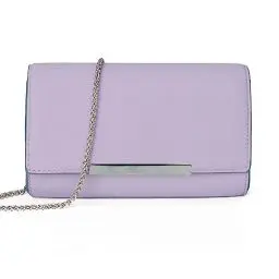 Produktbild: AFKOMST Clutch-Geldbörsen für Frauen, kleine Crossbody-Taschen und Sommer-Stroh-Strandhandtaschen mit Crossbody-Kettenriemen