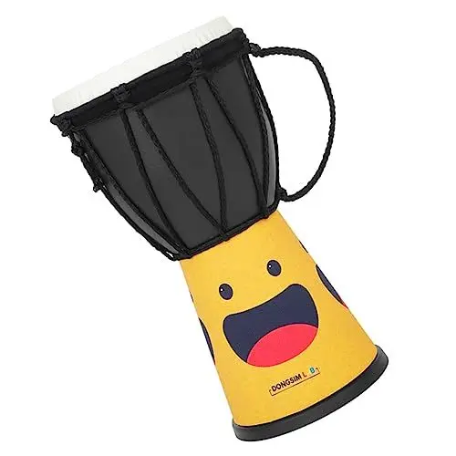 Produktbild: Levemolo Djembe Handtrommel Für Kinder Robustes Percussion Instrument Kelch-djembe-trommel Mit Textur Einfach Zu Spielen Transportieren