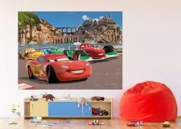 Produktbild: AG Design Disney Cars Kinderzimmer Fototapete, 252 x 182 cm | 4 teile | AFTDXL 0986