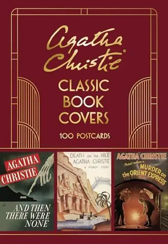Produktbild: Agatha Christie Classic Book Covers: 100 Postcards