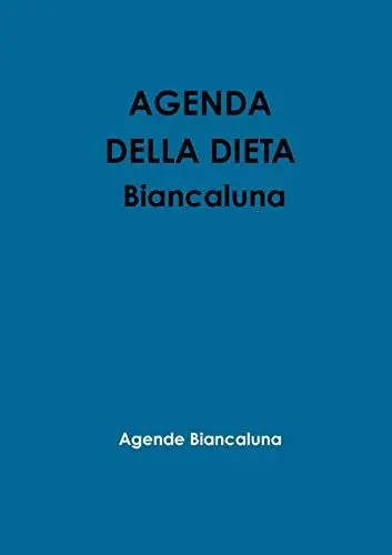 Produktbild: Agenda della dieta Biancaluna