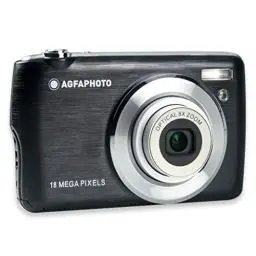 Produktbild: AGFA Photo Realishot DC8200 - Kompaktkamera, 18MP, Full HD Video, 2,7'' LCD-Bildschirm, 8-facher optischer Zoom, Lithium-Batterie und 16GB SD-Karte - Schwarz