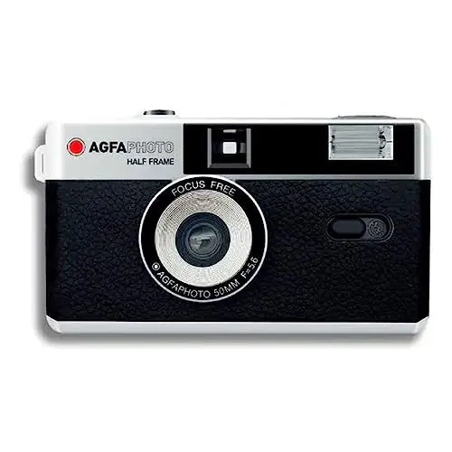 Produktbild: AgfaPhoto analoge 35mm 1/2 Format Foto Kamera Black