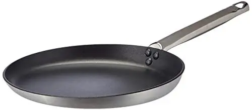 Produktbild: Agnelli Pentole Crepes Pfanne für Crépes, aus Aluminium, mit Griff aus Edelstahl, Silber