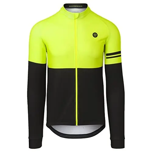 Produktbild: AGU Unisex-Adult Giallo Maglia Duo Mid Season Uomo Fluo/Nero-Maniche, S
