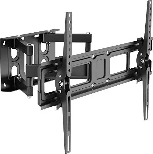 Produktbild: Aha TV-Wandhalterung, vollbeweglich, bis 213 cm Bildschirmdiagonale (84“), Scherenarm, stufenlos neigbar bis zu +/- 15°, schwenkbar bis 150°, VESA bis 600x400, Easy-Fix-System, schwarz