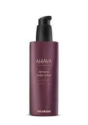 Produktbild: AHAVA Vivid Burgundy Mineral Body Lotion 250 ml – Zeitlose Hautpflege zur Bekämpfung von Trockenheit Hautpflege für Frauen