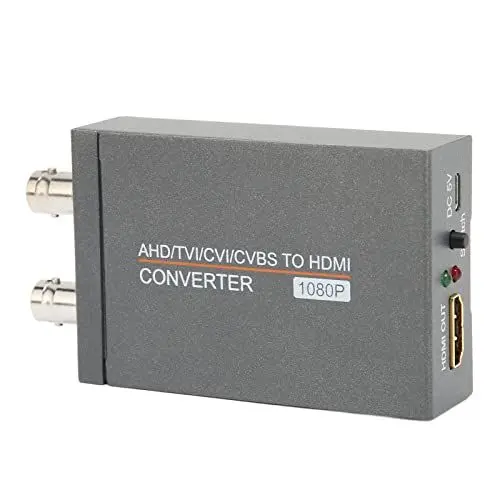 Produktbild: AHD TVI CVI CVBS zu HDMI Konverter Adapter, Multimedia Full HD 720P 1080P 3MP 4MP 5MP 8MP BNC zu HDMI Video Adapter für HDTV DVR