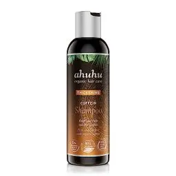 Produktbild: ahuhu THICKENING Coffein Shampoo (200ml) – Mit Bio-Koffein & Reisstärke, Stärkt Haarwurzeln & schützt die Kopfhaut, Mehr Volumen für Damen & Herren, Ohne Silikon & Parabene, Vegan