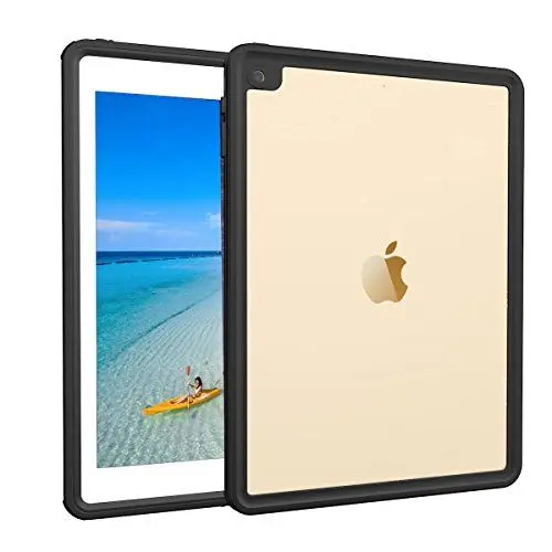 Produktbild: AICase wasserdichte Schutzhülle für iPad Pro 9,7/iPad Air 2, IP68, 360 Grad Rundumschutz mit Displayschutz,Umhängeband Stoßfest Robuste Ganzkörper für hülle iPad Pro 9,7 Zoll 2016/iPad Air 2 2014