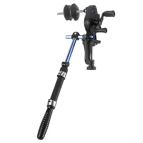 Produktbild: AIDNTBEO 27 x 9 x 6 cm schwarze Kunststoff-ABS-Angelrolle für Baitcast-Rollen, runde Rollen