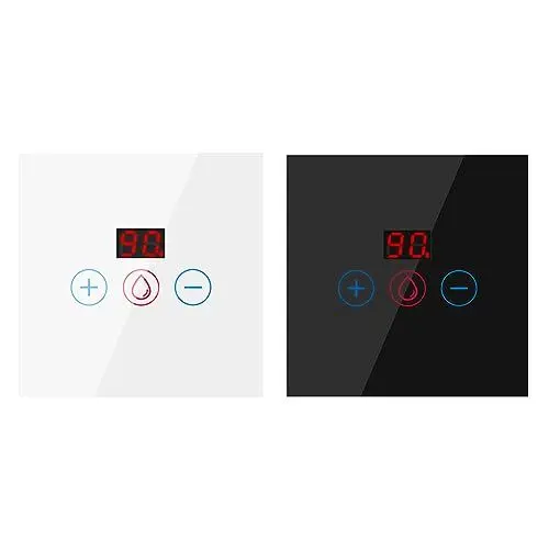 Produktbild: AIDNTBEO Smart Tauchsieder Zeitschaltuhr, 20A WiFi Smart Warmwasserbereiter Zeitschaltuhr, Tauchsieder, Boiler weiß