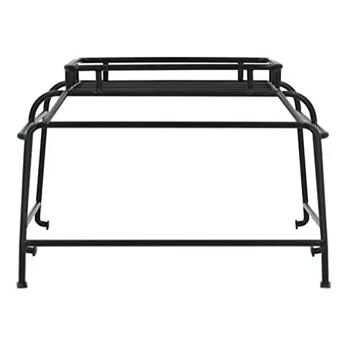 Produktbild: AIEB RC-Gepäckdachträger, Eisen-RC-Dachgepäckträger Schwarz RC-Dachgepäckträger RC-Dachträger Praktisch für Defender D90 1/10 RC-Auto