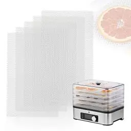 Produktbild: Aieve 5er Dörrfolie für Dörrautomat kompatibel mit WMF KÜCHENminis Dörrgerät Antihaft Silikon Dehydrator Blätter für Obsttrockner, BPA-Frei