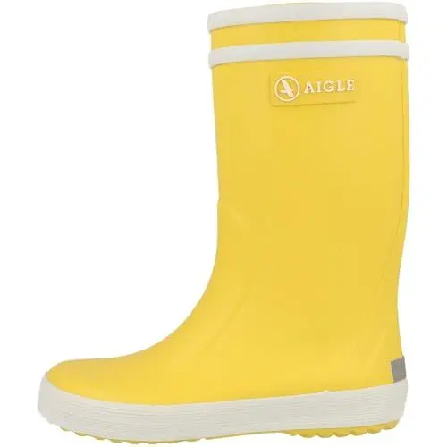 Produktbild: Aigle Lolly Pop Gummistiefel 84564 Unisex-Kinder, Gelb Jaune Blanc (Gelb / Weiß 3), 84553, 28