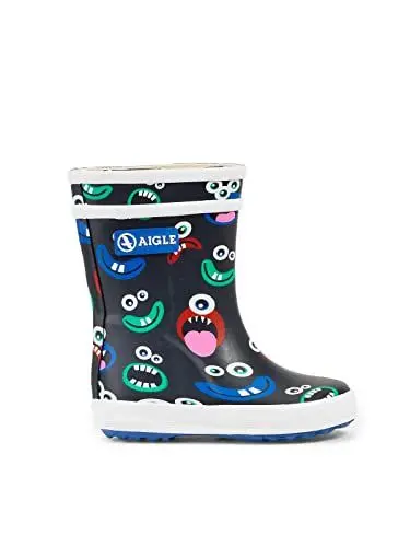 Produktbild: Aigle Unisex Kinder Baby Flac Botte De Pluie, Monstres, 22 EU